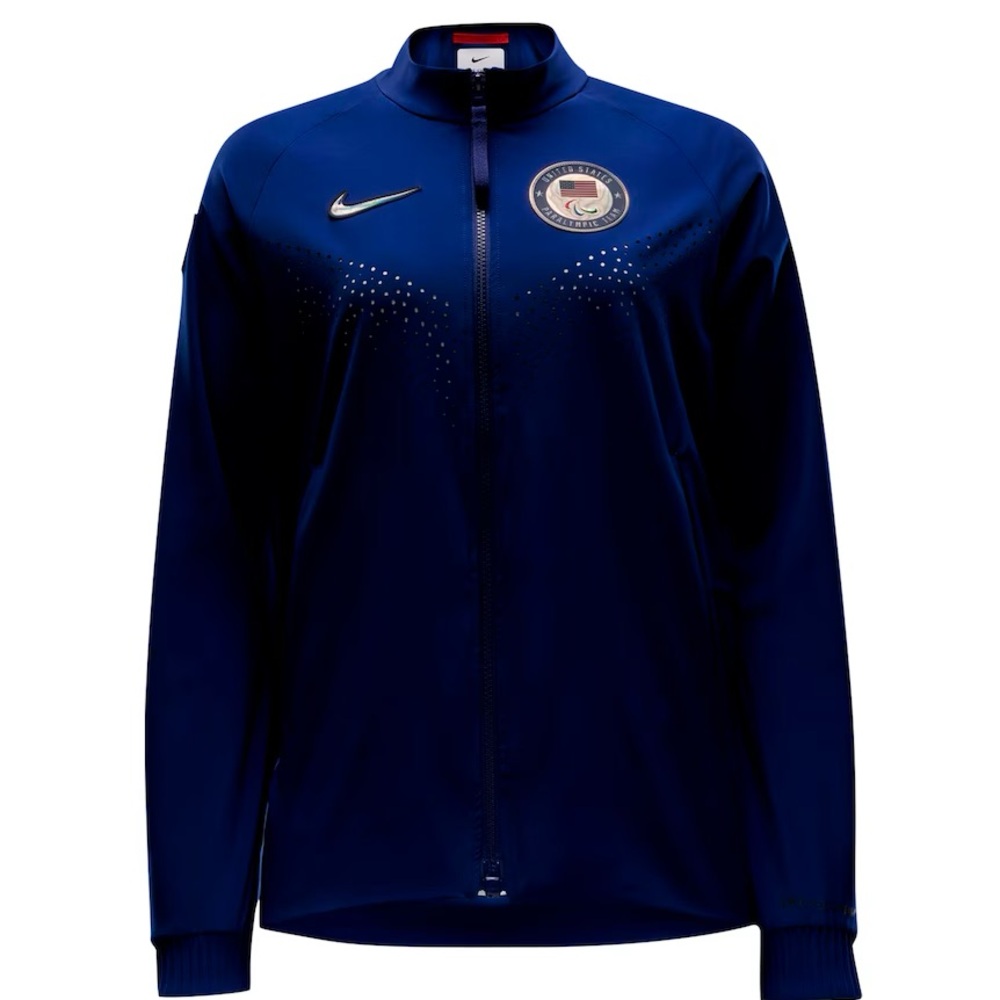 Nike U.S. Paralympics Women's Medal Ceremony Raglan Performance Jacket - Medium